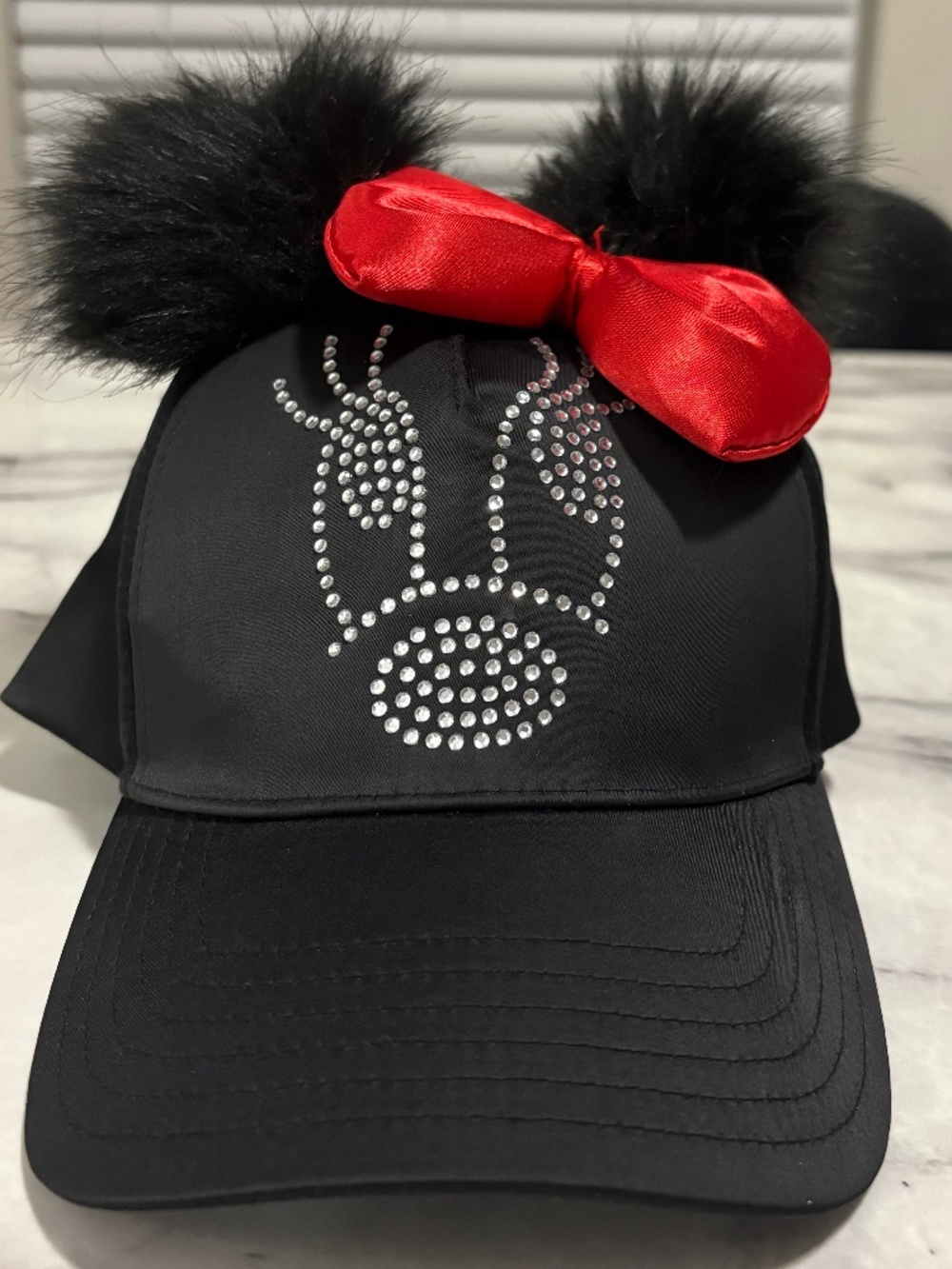 Disney Minnie Jeweled baseball kids cap